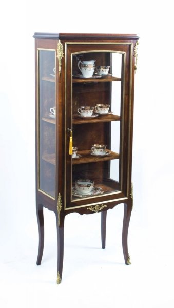 Antique French Mahogany Display Cabinet c.1900 | Ref. no. 06648 | Regent Antiques