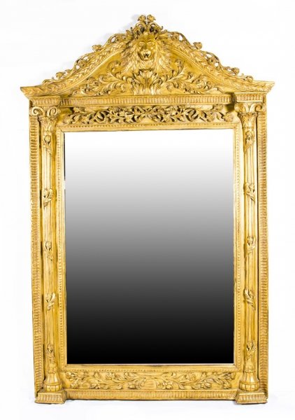 Antique French Régence Style Giltwood Mirror c.1900 | Ref. no. 06653 | Regent Antiques