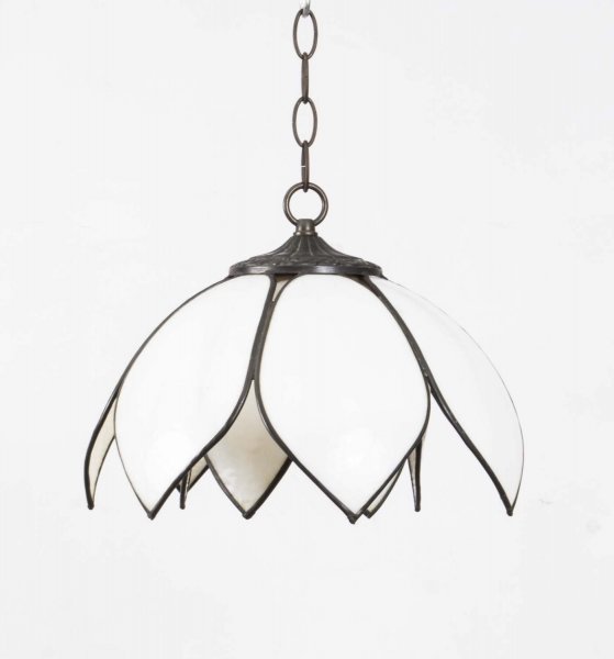 Vintage Art Nouveau Glass Hanging Light Lamp | Ref. no. 06715 | Regent Antiques