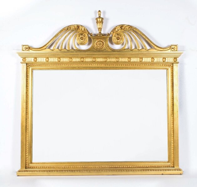Stunning Large Ornate Italian Florentine Mirror 161 x 161 cm | Ref. no. 06813 | Regent Antiques