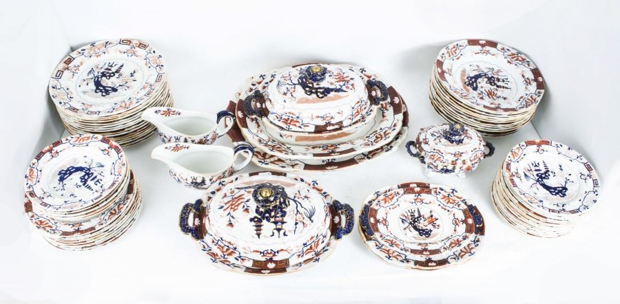 Antique Mason\'s Patent Ironstone  Dinner Service C1815 | Ref. no. 06832 | Regent Antiques