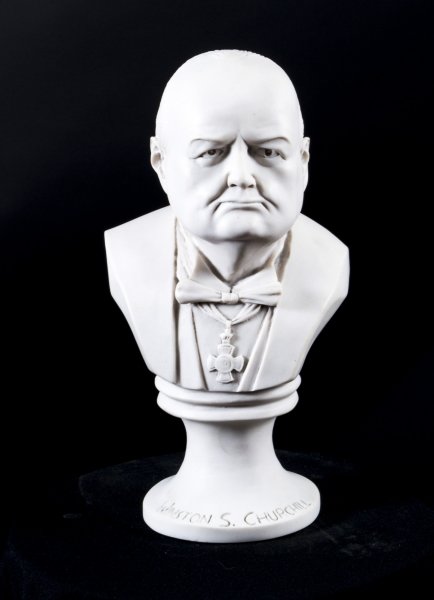 Stunning Marble Bust of  Winston Churchill | Ref. no. 07011 | Regent Antiques