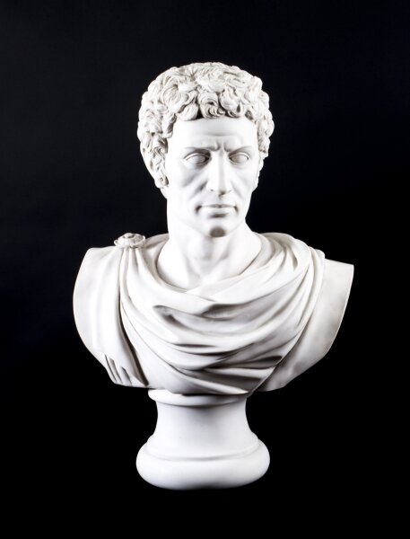 Vintage Composite  Marble Bust Marcus Junius Brutus 20th C | Ref. no. 07013 | Regent Antiques