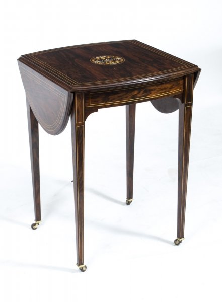 Antique Edwardian Rosewood Occasional Table c.1880 | Ref. no. 07042 | Regent Antiques