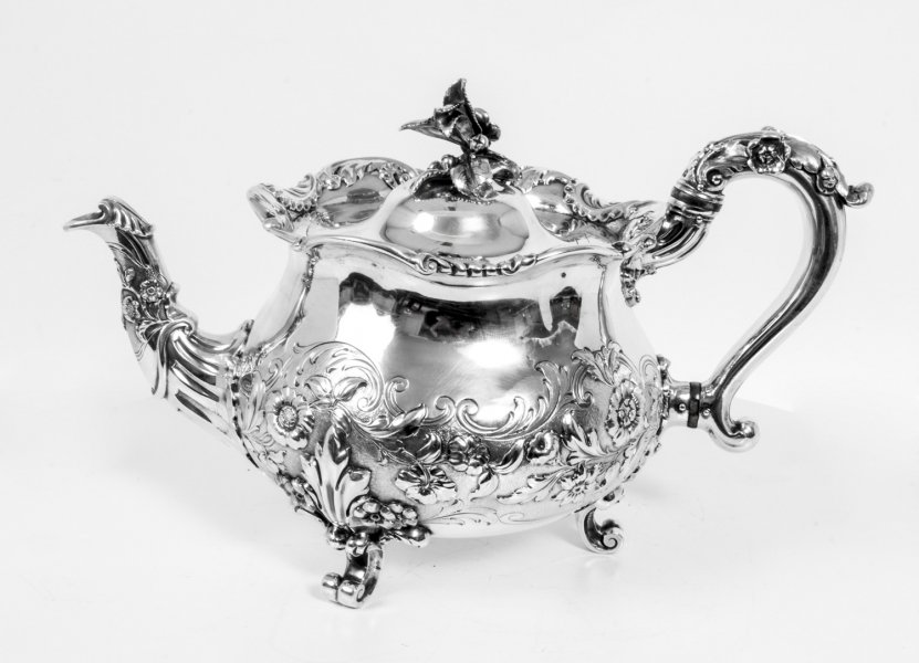 Antique Sterling  Silver Teapot Paul Storr 1833 | Ref. no. 07153 | Regent Antiques