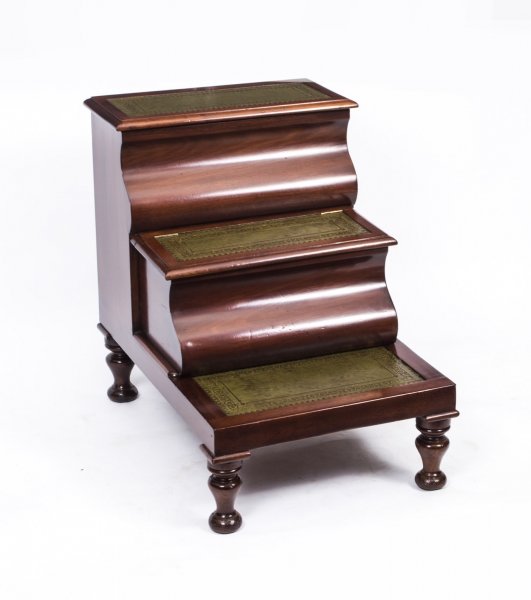 Antique Set Victorian Mahogany Library / Bed Steps c.1870 | Ref. no. 07246 | Regent Antiques