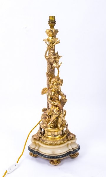 Antique Ormolu Table Lamp Louis XVI Style c.1900 | Ref. no. 07527 | Regent Antiques
