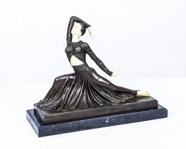 A Bronze Art Deco Sculpture of a Ballerina By Chiparus | Ref. no. 07539 | Regent Antiques