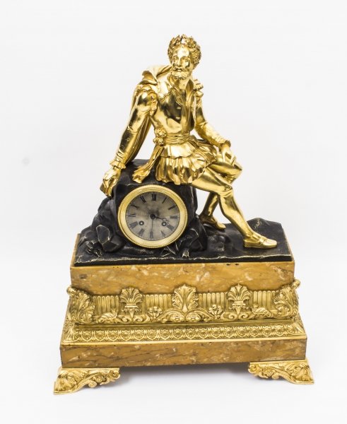Antique French Ormolu & Bronze  Mantel Clock c.1850 | Ref. no. 07655 | Regent Antiques