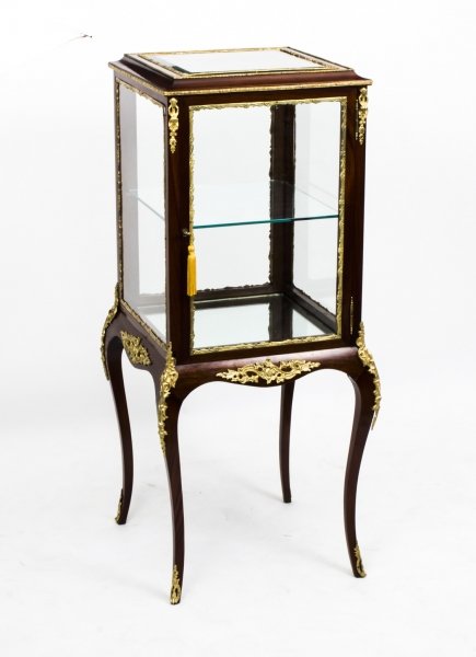 Antique Square Ormolu Mounted Vitrine Display Cabinet c.1880 | Ref. no. 07804 | Regent Antiques