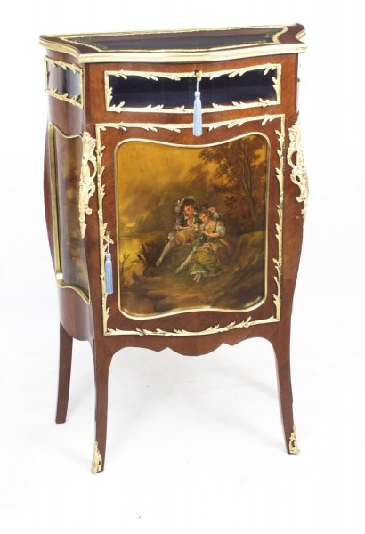 Antique French Vernis Martin Serpentine Bijouterie Side Cabinet  C1880 | Ref. no. 07877 | Regent Antiques