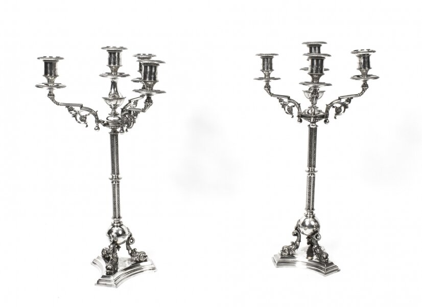 antique Victorian candelabra | Ref. no. 08028 | Regent Antiques