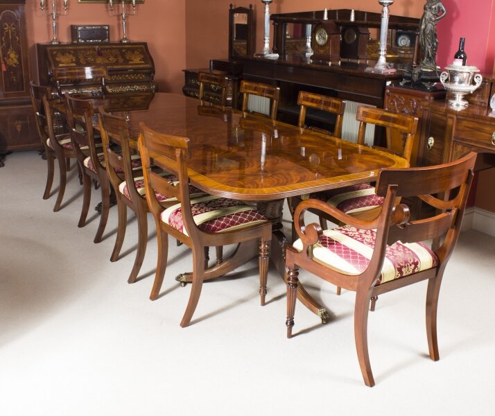 Regency Dining Table | Regency Table & Chairs | Dining Table & Chairs | Ref. no. 08055ca | Regent Antiques