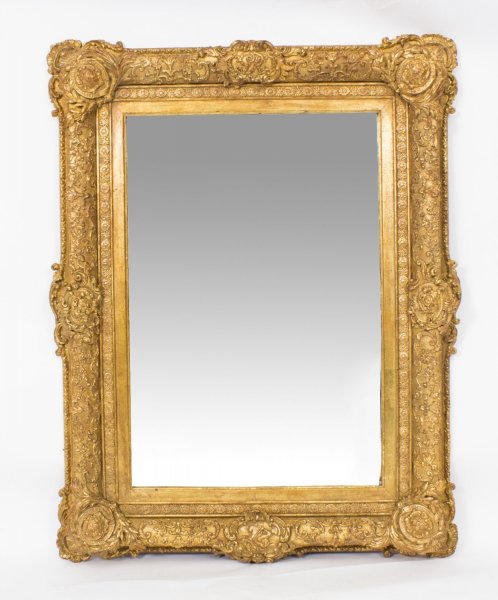 Antique Victorian Giltwood Mirror c.1860   75x95cm | Ref. no. 08129 | Regent Antiques