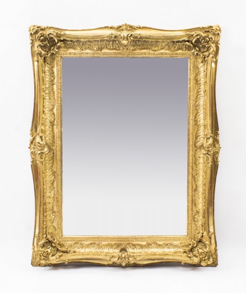 Antique Victorian Giltwood Mirror C1870   79x62cm | Ref. no. 08130 | Regent Antiques