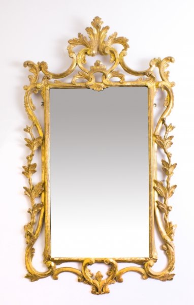 Antique Italian Florentine Carved Giltwood Mirror 19thC | Ref. no. 08407 | Regent Antiques
