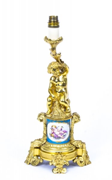 Antique Ormolu and Sevres Porcelain Table Lamp 19th Century | Ref. no. 08511 | Regent Antiques