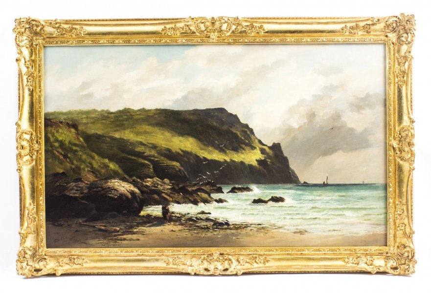 Antique Oil on canvas Painting by George Ficklin, signed 1880 | Ref. no. 08578 | Regent Antiques