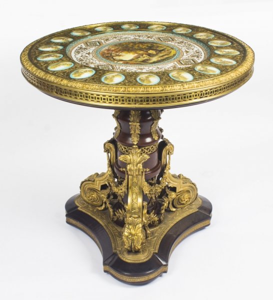 French Ormolu Mounted Sevres Porcelain Gueridon Centre Table Mid 20th C | Ref. no. 08686 | Regent Antiques
