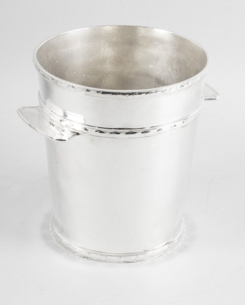 Antique Art Deco Silver Plate  Ice Champagne Bucket Cooler C1930 | Ref. no. 08798 | Regent Antiques