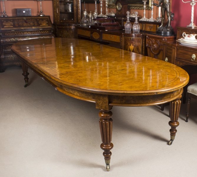 Antique Victorian Pollard Oak Extending Dining Table Early 19th Century | Ref. no. 08952 | Regent Antiques