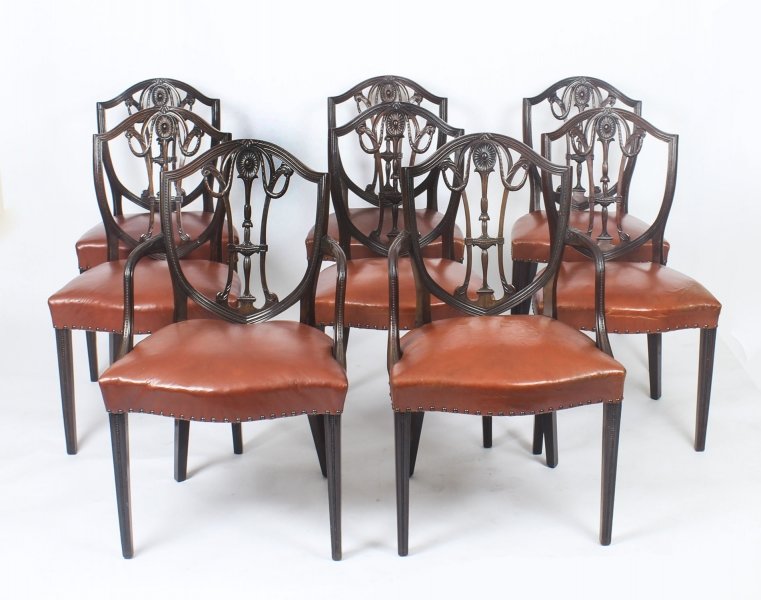 Hepplewhite dining chairs | Ref. no. 08979 | Regent Antiques