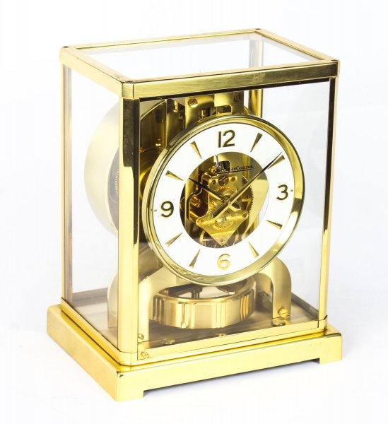 Vintage Atmos Jaeger le Coultre Mantle Clock Box & Papers 20th C | Ref. no. 09033 | Regent Antiques