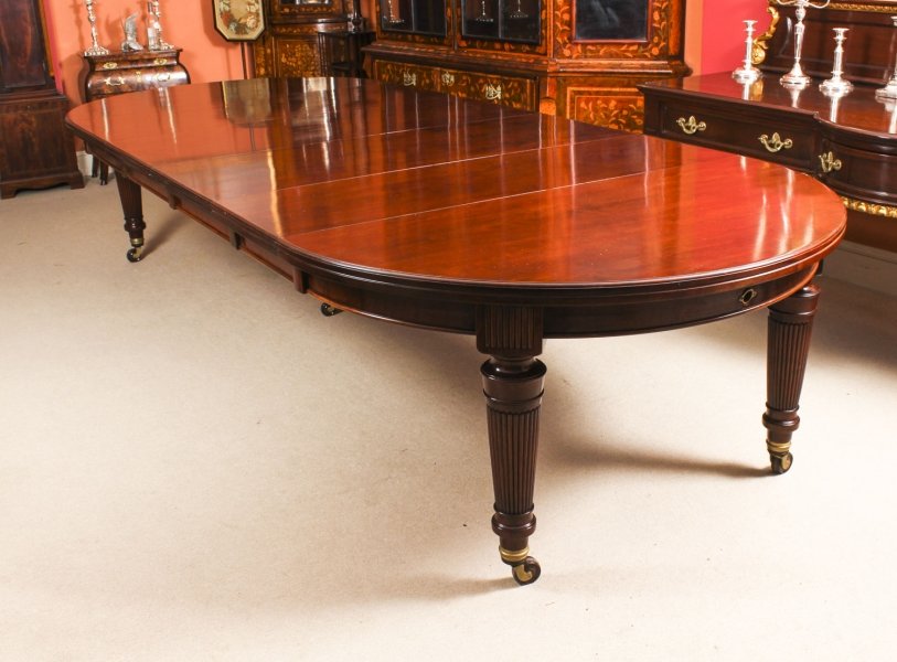 Circular Victorian dining table | Ref. no. 09045 | Regent Antiques
