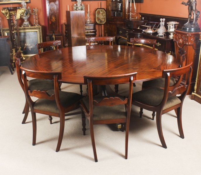 Vintage Mahogany Dining Ref No, Antique Mahogany Dining Room Table And Chairs