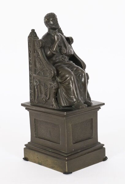 Antique Italian Grand Tour Patinated  Bronze Sculpture of St Peter 19th Century | Ref. no. 09203X | Regent Antiques