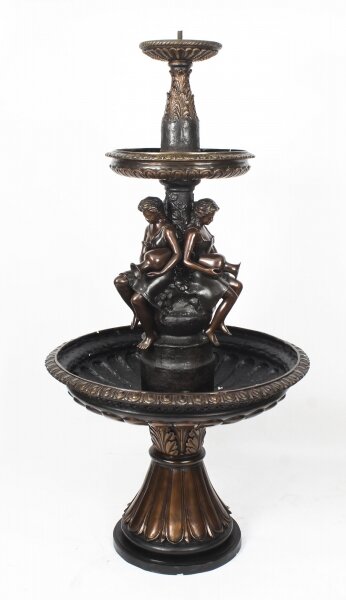 bronze garden water feature | Ref. no. 09253 | Regent Antiques