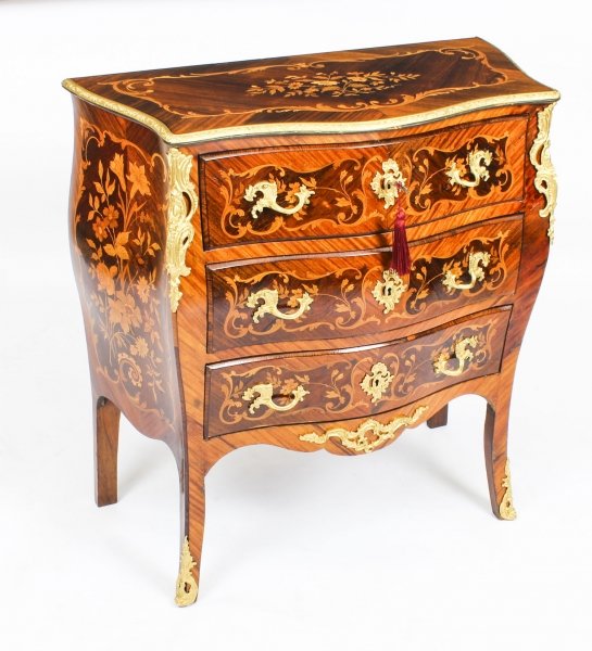 Antique French Louis Revival Marquetry  Commode  c.1880 | Ref. no. 09272 | Regent Antiques