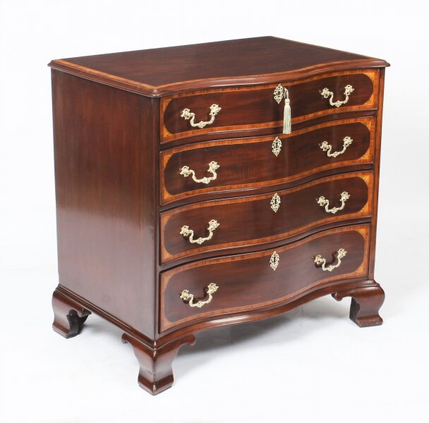 Antique Mahogany George III Serpentine Chest Drawers  18th Century | Ref. no. 09307 | Regent Antiques