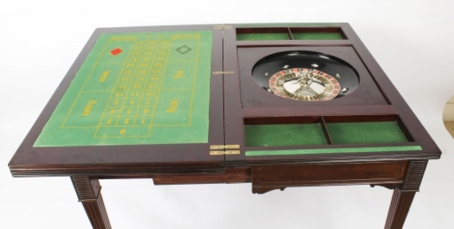Antique Victorian Mahogany Games Roulette Table 19th C | Ref. no. 09309 | Regent Antiques