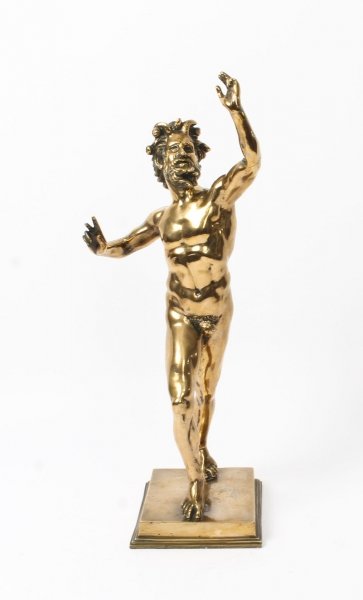Antique Italian Grand Tour Bronze figure of Dancing Faun of  Pompeii 19th C | Ref. no. 09435 | Regent Antiques
