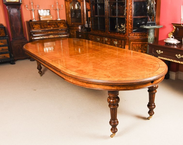 Antique Victorian Pollard Oak Extending Dining Table Early 19th Century | Ref. no. 09619 | Regent Antiques