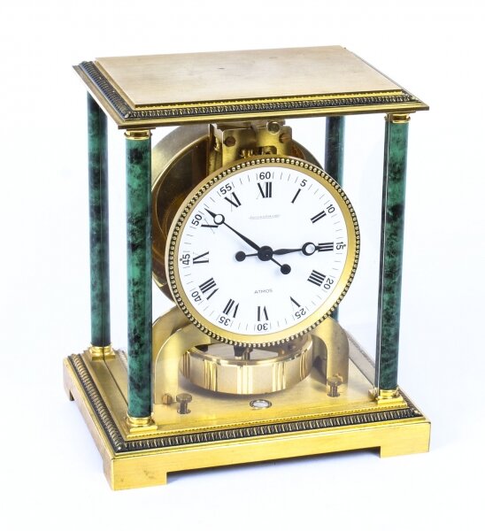 Vintage Atmos Vendome Jaeger le Coultre Mantle Clock Box & Papers 20th C | Ref. no. 09673 | Regent Antiques