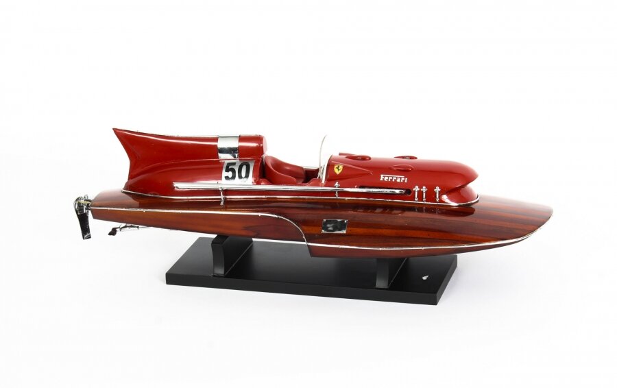 Vintage model of a Ferrari Hydroplane 1954 | Ref. no. 09811 | Regent Antiques