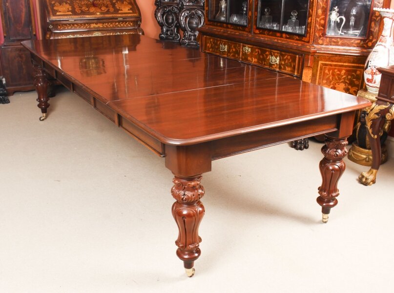 Antique William IV 10 ft Mahogany Extending Dining Table C1835 19th C | Ref. no. 09951 | Regent Antiques