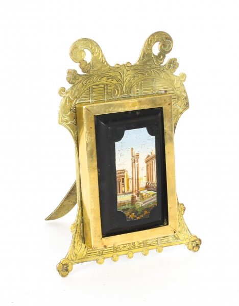 Antique Micromosaic Easel Photo Frame G.Roccheggiani Rome 19th Century | Ref. no. A1146 | Regent Antiques