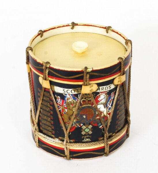 Vintage Military Ice Bucket with Scots Guard Royal Coat of Arms Mid 20th Century | Ref. no. A1171 | Regent Antiques