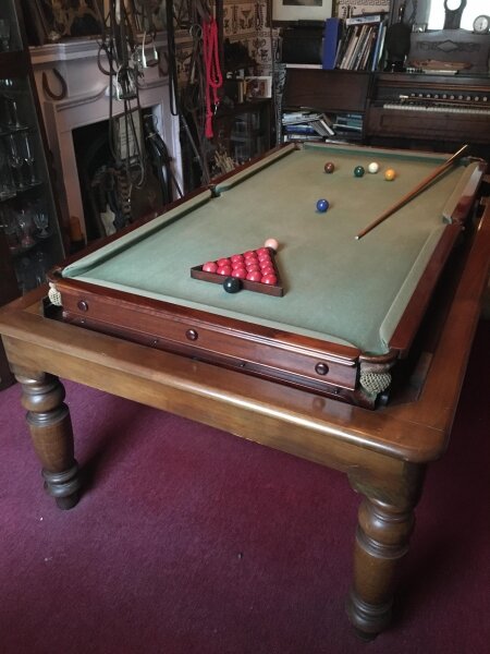 Antique 7ft Victorian Snooker / Dining Table  19th C | Ref. no. A1259 | Regent Antiques