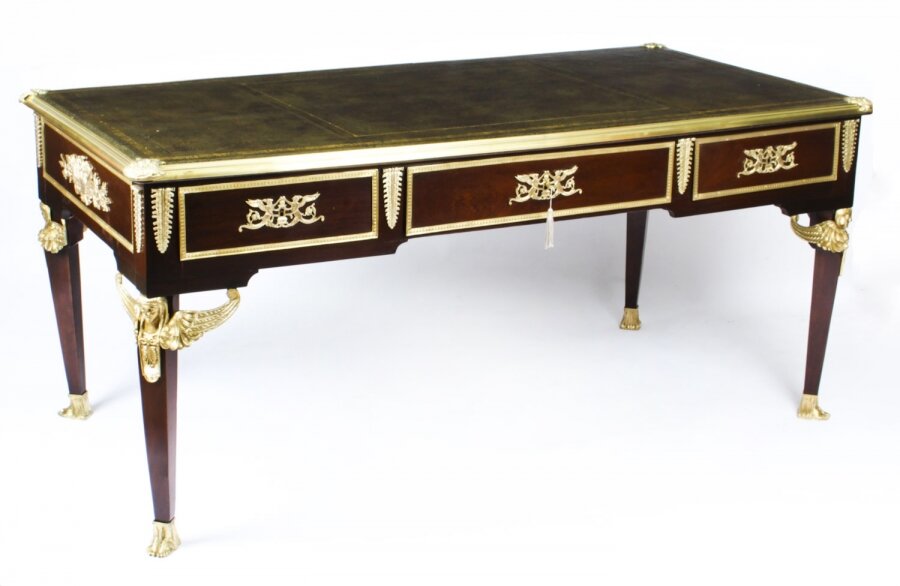Antique Monumental French Empire Bureau Plat  Desk Writing Table 19th C | Ref. no. A1310 | Regent Antiques