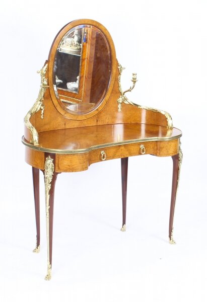 Antique French Ormolu Mounted Dressing Table & Mirror 19th Century | Ref. no. A1332 | Regent Antiques