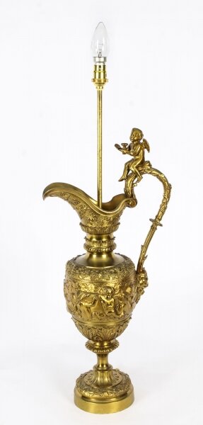 Antique Gilt Bronze Renaissance Revival Table Lamp C1870  19th C | Ref. no. A1481 | Regent Antiques