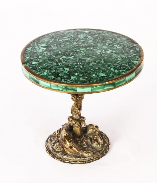 Antique French Ormolu and Malachite Miniature Table 19th Century | Ref. no. A1593 | Regent Antiques