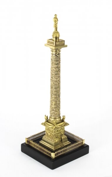 Antique French Grand Tour Ormolu Gilt Bronze Model of Vendome Column 19thC | Ref. no. A1604 | Regent Antiques