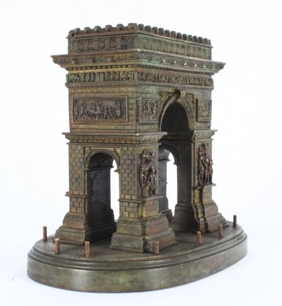 Antique French Grand Tour Bronze Model of The Arc de Triomphe, 19th Century | Ref. no. A1622 | Regent Antiques