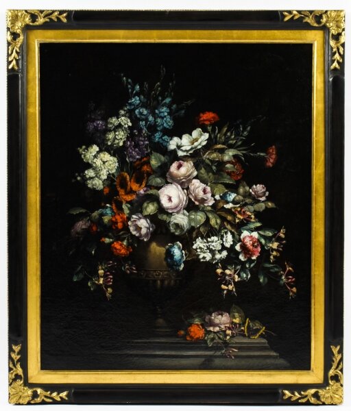 Antique Dutch School Floral Still Life Oil Painting Framed Late 19th C | Ref. no. A1633 | Regent Antiques