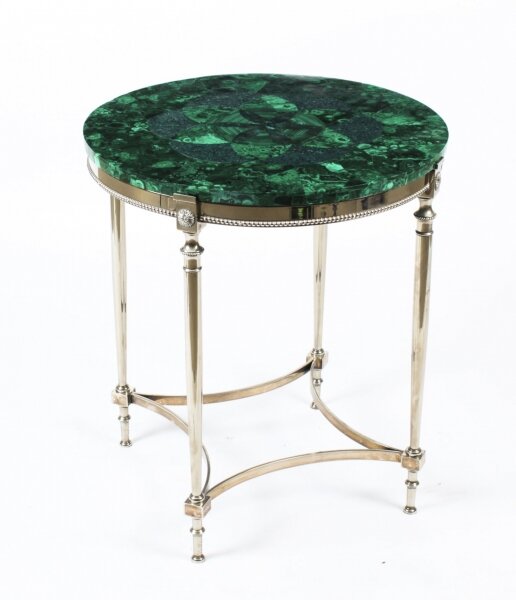 Antique French  Art Deco Malachite Occasional Table  Circa 1920 | Ref. no. A1638 | Regent Antiques